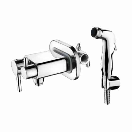 Смеситель встроенный для гигиенического душа и бачка унитаза Zerix LR5398-1 латунь/хром (LL1460) Черновцы