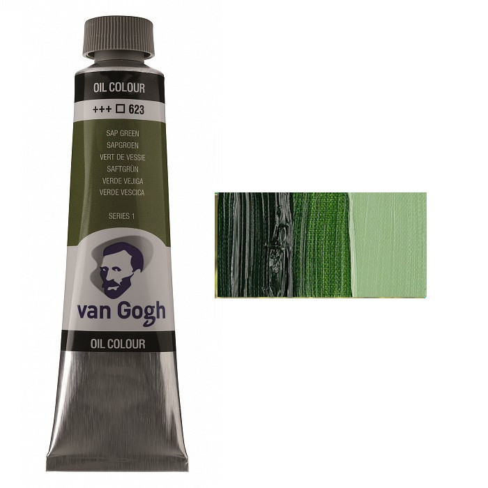 Краска масляная VAN GOGH (623) Сочный зеленый 40 мл Royal Talens Киев - изображение 1