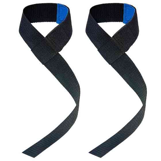 Лямки атлетичні для тяги штанги Weight Lifting Straps NE-SP-89B Вінниця
