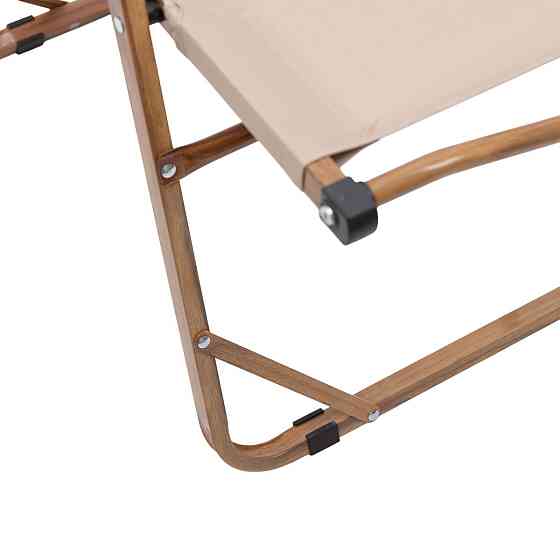 Крісло розкладне туристичне 52×53×77 см крісло Бежеве HP-SY-1B Коломия