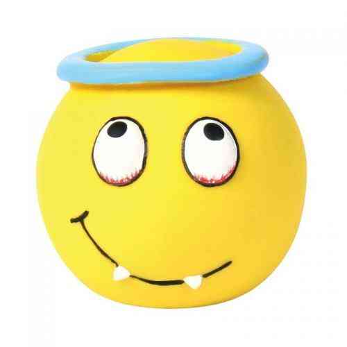 Набор игрушек Trixie Смайлики с пищалкой для собак, d:6 см, 4 шт (латекс) Винница