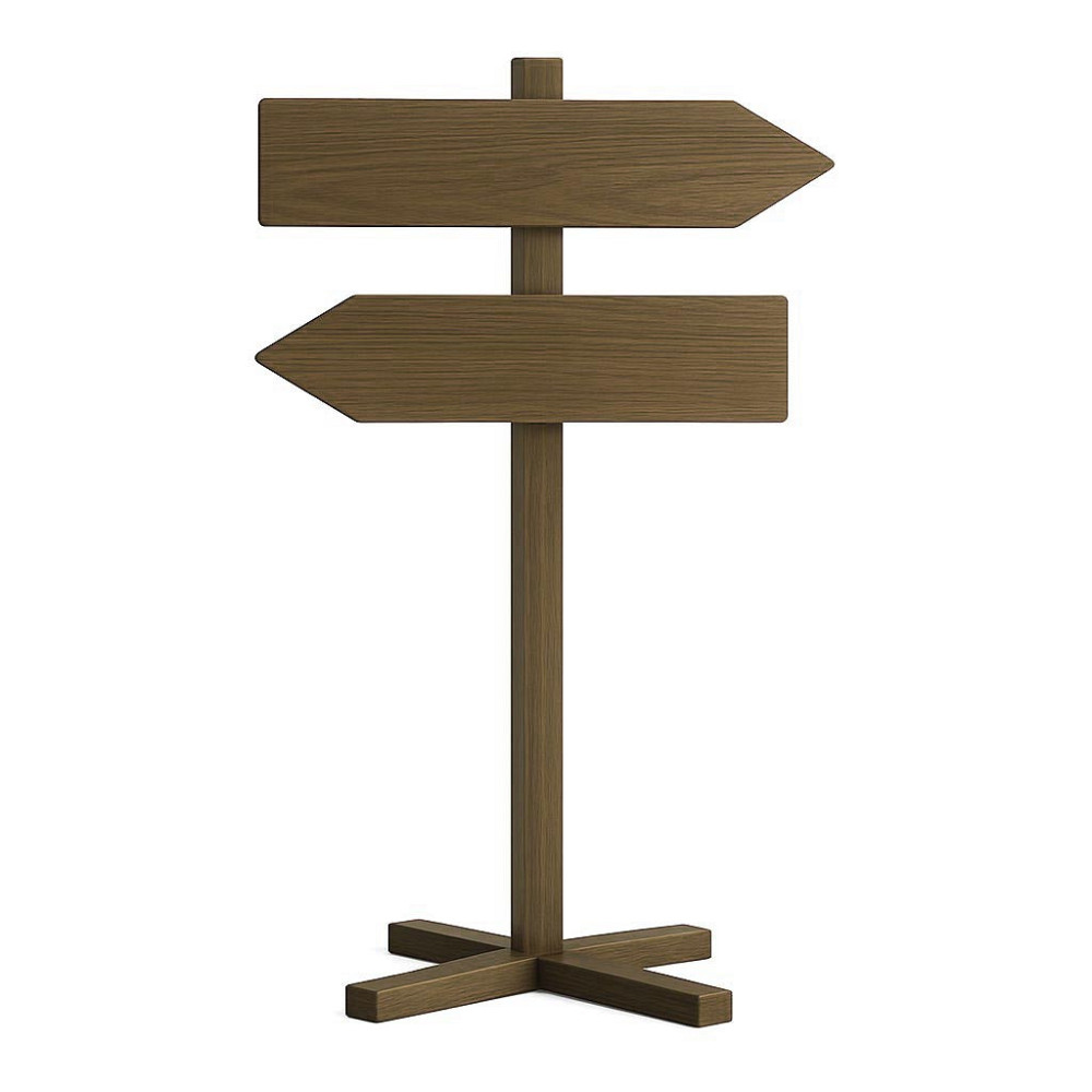 Підлогова стрілка-покажчик "Хомен" палісандр Миколаїв - фото 1