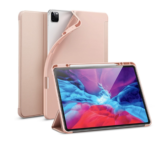 Чохол ESR для iPad Pro 11” 3rd Gen, 2021, M1 з тримачем для стилуса Pencil, ударопоглинаючий, з функцією сну пробудження рожевий Київ - фото 1