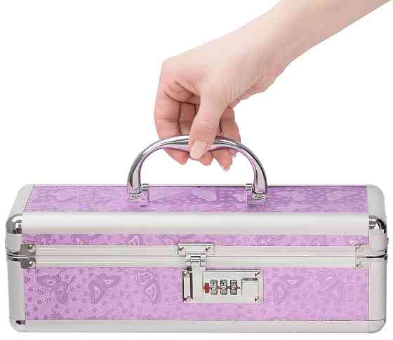 Кейс для хранения секс-игрушек BMS Factory - The Toy Chest Lokable Vibrator Case с кодовым замком Sex Aura Киев