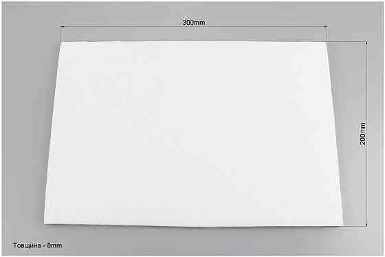 Фільтр повітряний фібра - "заготовка" 200*300*8мм Київ