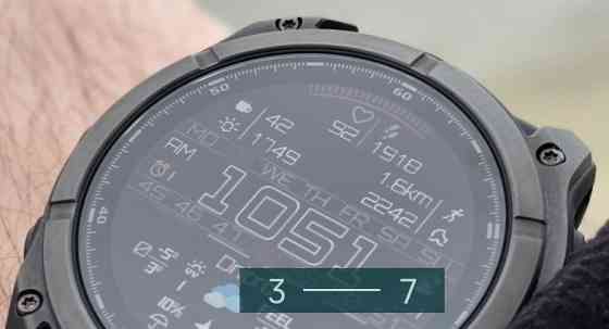 Смарт -Часы Garmin Fenix 8 51mm. AMOLED Sapphire Titanium Carbon. Киев