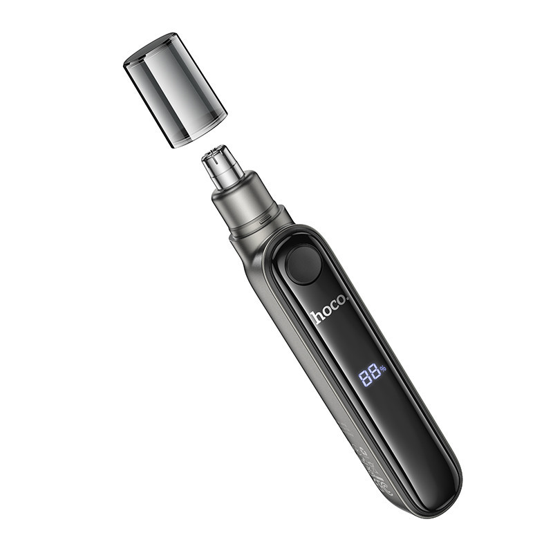 Тример для носа HOCO HP33 electric nose hair trimmer with display Metal gray Київ - фото 1