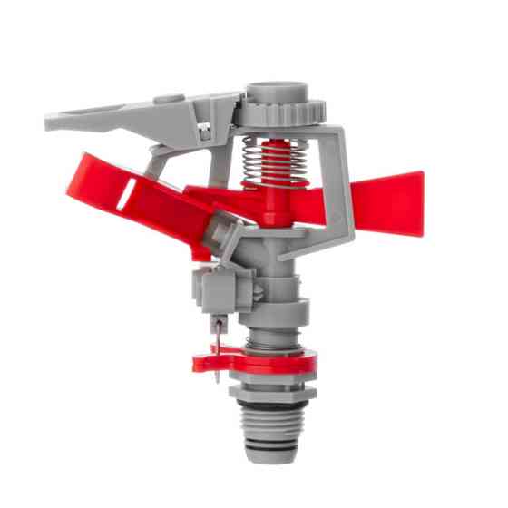 Дощувач пульсаційний, з повною або частковою зоною поливу до 12 м, матеріали: PP, ABS INTERTOOL GE-0065 Київ