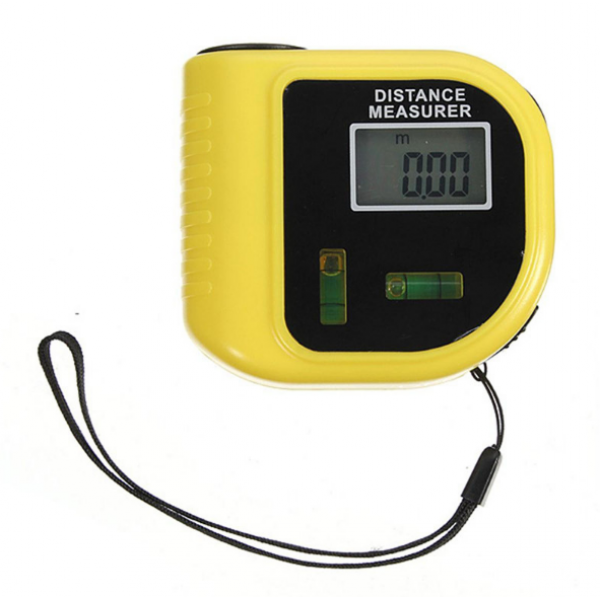 Далекомір ультразвукова рулетка Ultrasonic CP-3010 + лазер + термометр + рівень Вінниця - фото 4