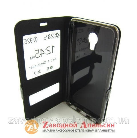 Чохол книжка Meizu M5 Smart Case black Одеса - фото 3