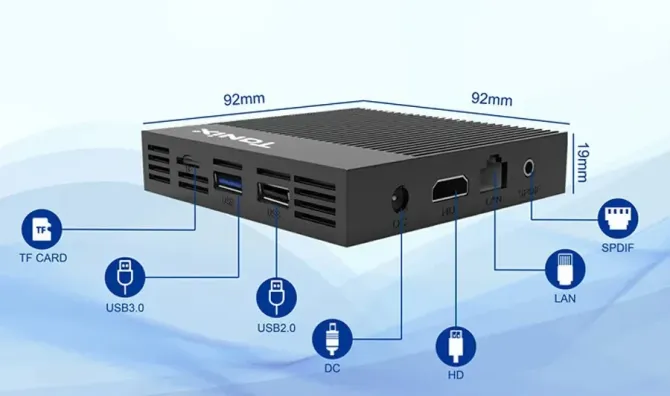 Смарт ТВ приставка Tanix X4 PRO 4/64 Гб Smart TV Box Android 11 Андроїд ТВ бокс Київ - фото 7