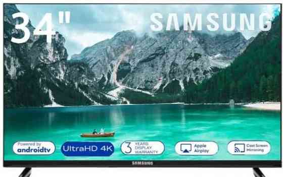 Телевізор Samsung 34 дюйми Android 15.0 з голосовим пультом. Київ