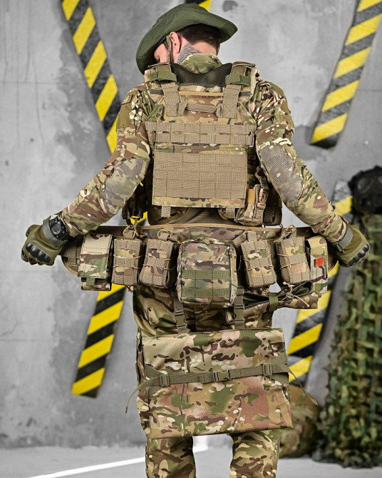 Плитоноска та РПС мультикам у зборі мультика кордура під магазин аптечку рацію Одеса - фото 8