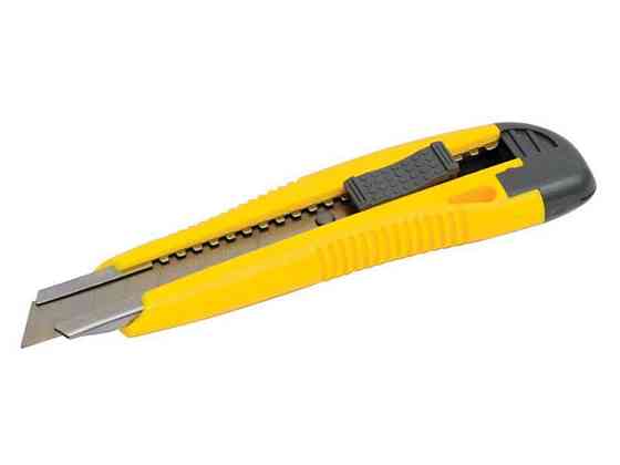 Ніж для гіпсокартону автозамок (18мм) 17-0106 ТМ MASTER TOOL Київ