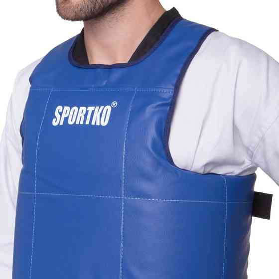 Защита корпуса (жилет) для единоборств SPORTKO ЗГ1 SP-4708 размер S-XL цвета в асс. Защита для боевых искусств Киев