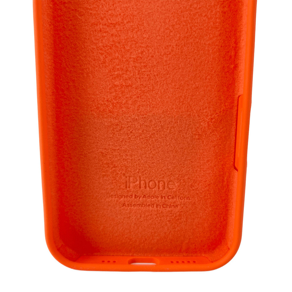 Чохол для смартфона Silicone Full Case AA Camera Protect for Apple iPhone 16 52,Orange Київ - фото 4