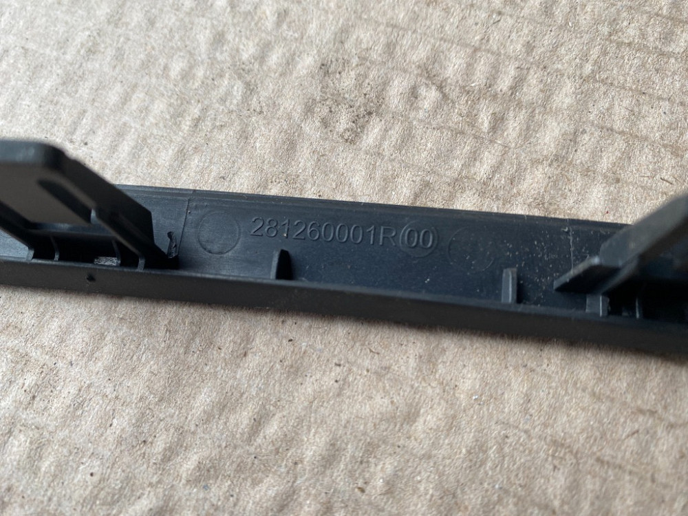 Накладка рамка магнітоли Renault Scenic III 2009-2016 (281260001R) Ковель - изображение 4