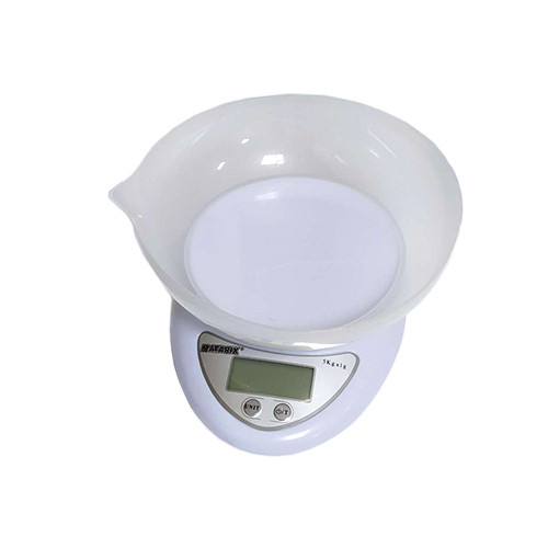 Весы кухонные электронные до 5кг, точность 1г, с чашей, Matarix MX-407 Винница - изображение 1