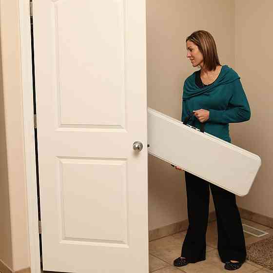 Лавка раскладная Lifetime 80305, 183 х 29,2 х 42,1 см - белая Киев