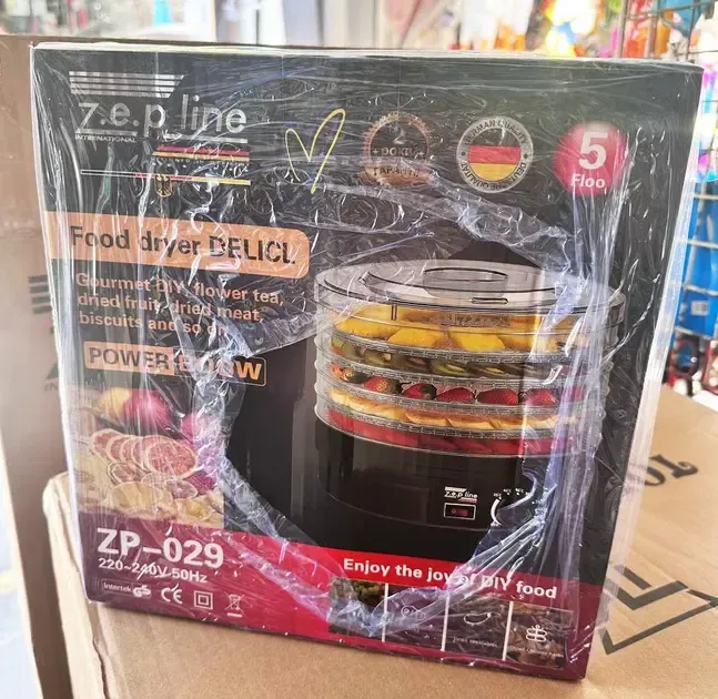 Сушилка для овощей и фруктов Zepline ZP-029 сушилка дегидратор 800 Вт Черная Коломия - фото 3