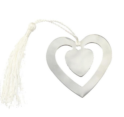 Закладка металева Серце Київ - фото 1