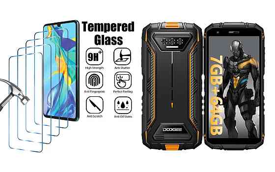 Защитное стекло ArmorGlass для DOOGEE S41, S41 Max, S41 Plus, S41 Pro, S41T – устойчивое к царапинам и ударам Киев