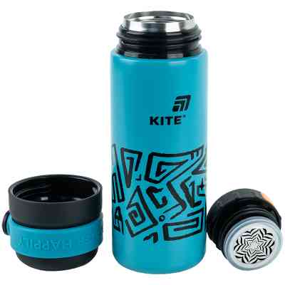 Термос Kite 500 мл, темно-бірюзовий (K25-1222-1) Вінниця