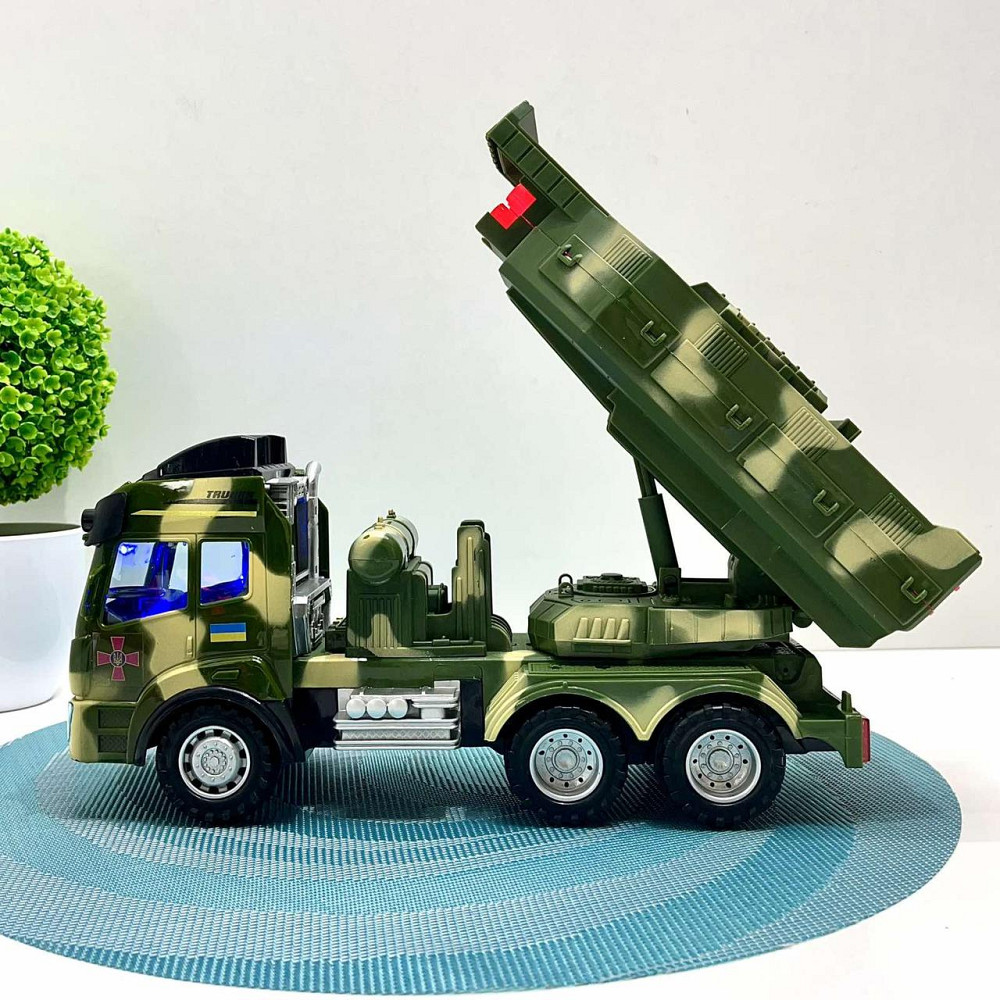 Машина на радіокеруванні TK Group військова вантажівка з ракетною установкою Зелений (78744) Чернигов - изображение 3