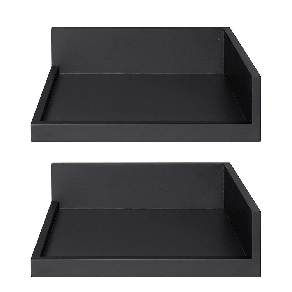 Угловая настенная полка 