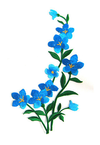 Аппликация пришивная для одежды Барвинок Киев - изображение 1