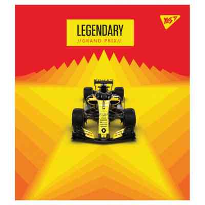 Зошит Yes А5 Grand Prix 12 аркушів лінія (765166) Вінниця