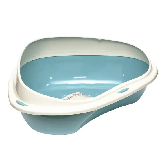 Кутовий туалет для котів Shuttle Corner з бортиком, розмір 58 x 48 x 20.5 см Вінниця