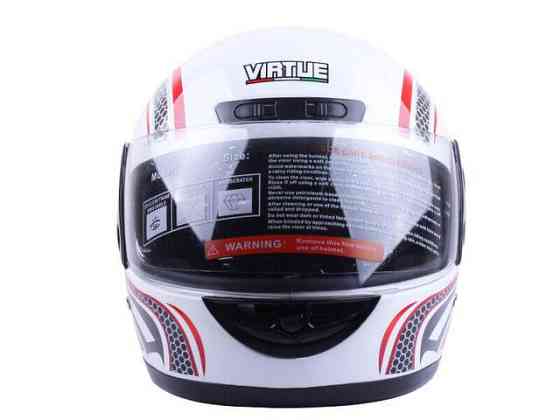 Шлем мотоциклетный интеграл MD-А105  (белый глянцевый, size L) Мукачево