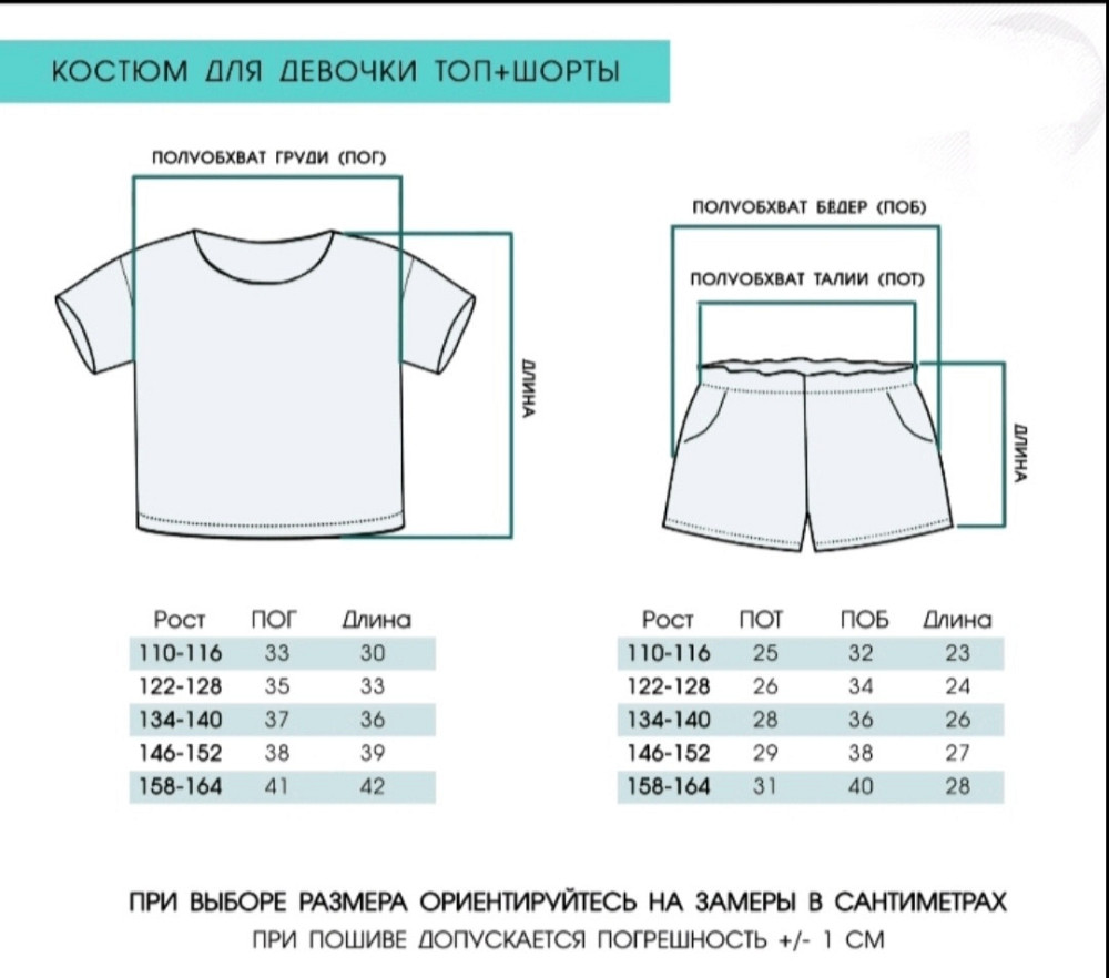 Футболка -топ і шорти для дівчинки Скай 110-116 Харків - фото 2