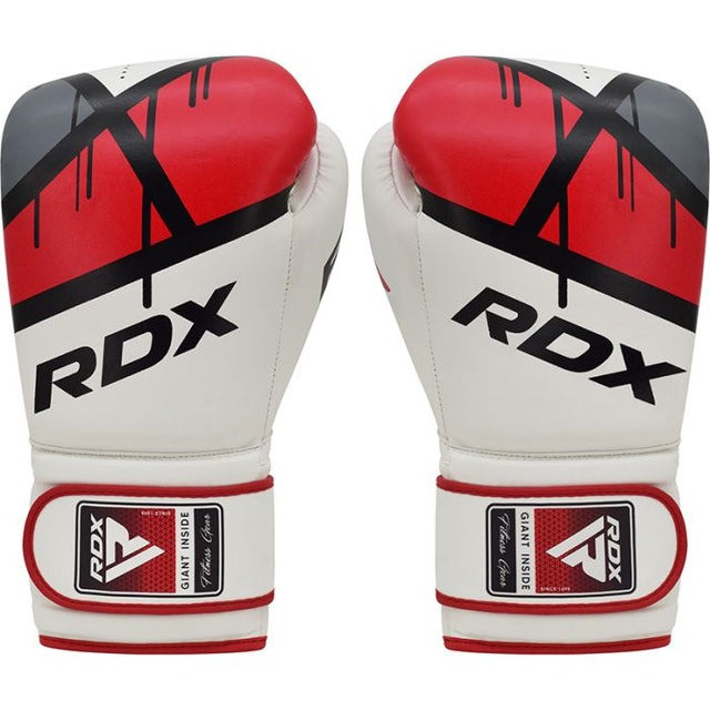 Боксерські рукавиці RDX F7 Ego Red 14 унцій (капа в комплекті) Кам'янське - фото 3
