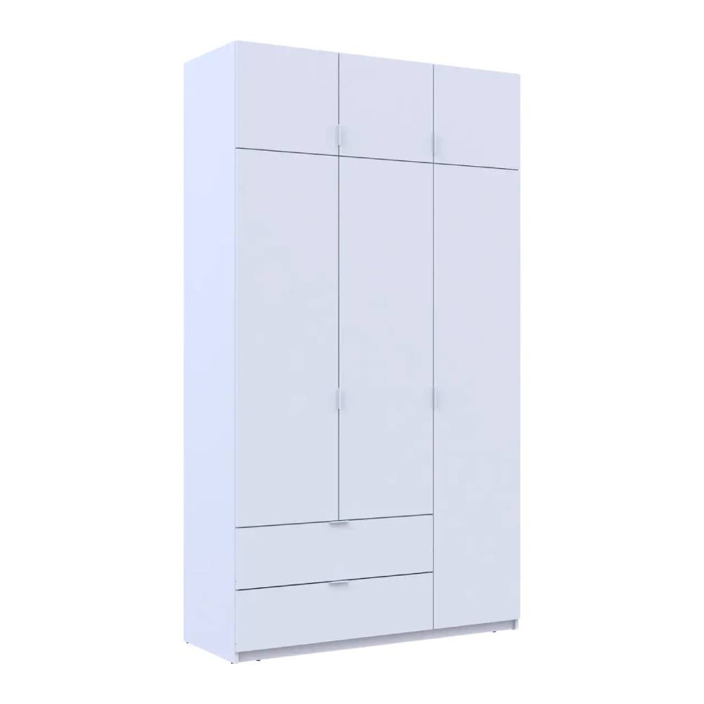 Шафа для одягу Doros Лукас Білий 3ДСП 135х50х240 DRS-011652 (80737800) Дніпро - фото 1