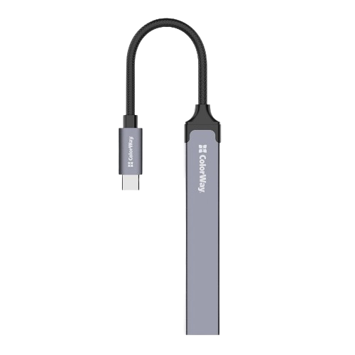 Адаптер 4в1 (3USB 2.0/USB 3.0) ColorWay CW-HUB04 Житомир
