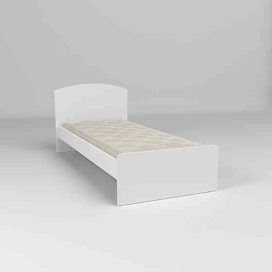 Кровать односпальная L-1, Белый, 1930х900х800 Львов