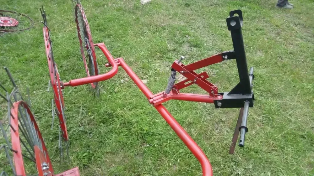 Граблі ворошки Сонечко механічні 4-колісні граблі до мінітрактора, спиці 4 мм Харьков - изображение 5