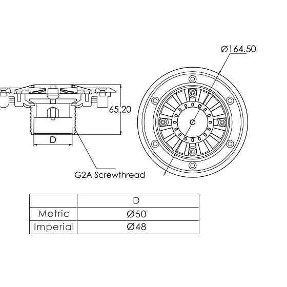 Форсунка для бассейна донная Emaux EM2863 лайнер Киев