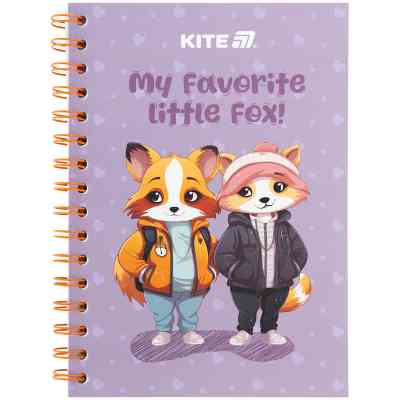 Блокнот Kite на спирали A5 Cute 4, 80 листов, клетка (K25-1911-4) Винница