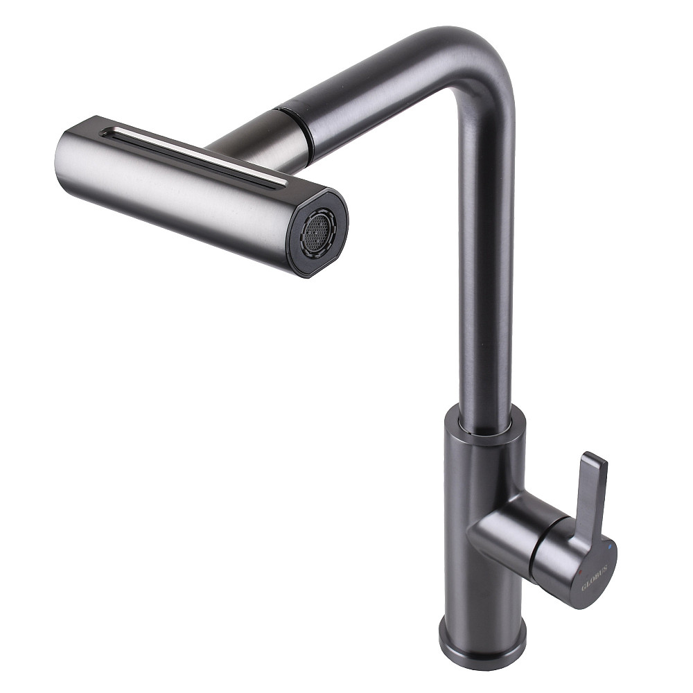 Змішувач для кухні Globus Lux ALPEN SBT1-2044-GP Тернопіль - фото 11