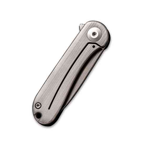 Ніж складаний кишеньковий Civivi Mini Elementum Flipper, (4.7 см) 14C28N / Copper коричневий Київ