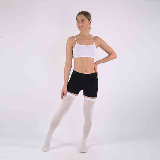 Антиэмболические чулки до бедра с вырезом FX1732 для перелетов, беременности и послеоперационные Размер S Каменец-Подольский