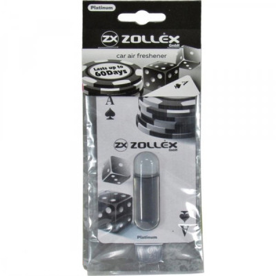 Ароматизатор для автомобиля Zollex CASINO Platinum (3931552) Винница - изображение 1