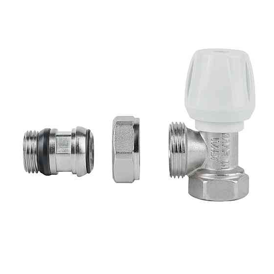 Кран радіаторний Icma 1/2" з антипротіканням кутовий No803+940 Київ