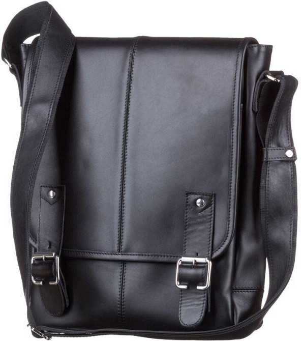 Сумка чоловіча Чорна (SHVIGEL) Київ - фото 1