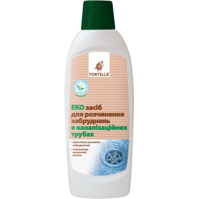 Засіб для прочищення труб Tortilla Еко 500 г (4820178060929) Вінниця - фото 1