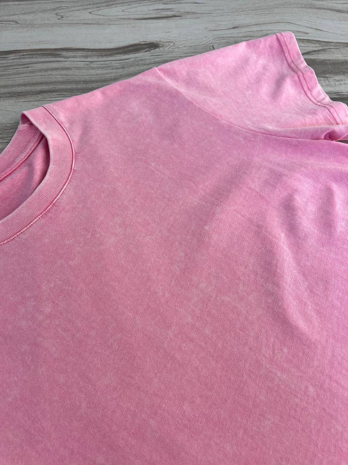 Сукня-футболка жіноча A-N 2666-1 тай-дай оверсайз, рожевий, one size Київ - фото 2