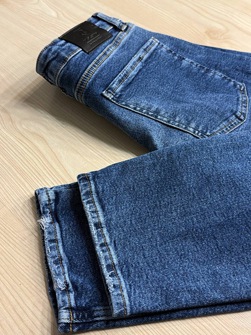 Джинсы женские Mikaletta 13141 MOM comfort стрейчевые синие, синий, З6, 36, 95 см, 118 см Киев - изображение 11